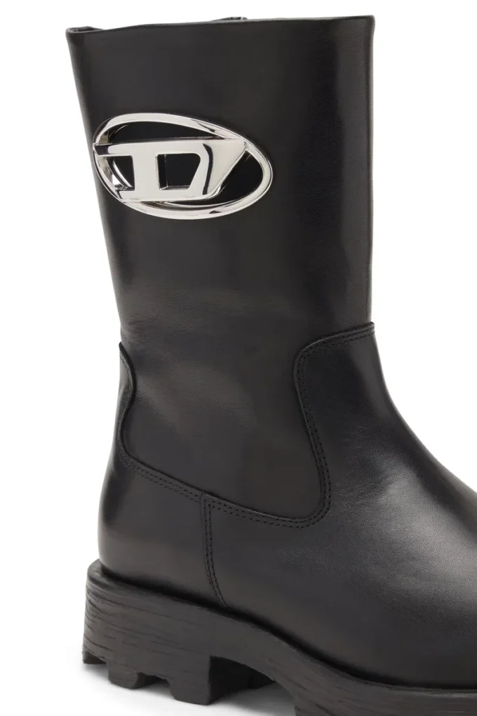 d-hammer bkr d w Cizme D-Hammer-Biker din piele lucioasă d-hammer bkr d w Cizme D-Hammer-Biker din piele lucioasă