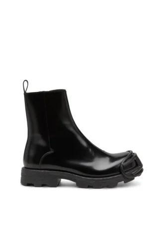 d-hammer bt zip d Cizme Chelsea din piele D-Hammer cu vârf oval D