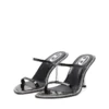 d-havanna sdl D-Havanna-Mule cu bretele din lac cu cristale