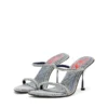 d-havanna sdl D-Havanna-Mule cu toc din denim cu cristale d-havanna sdl D-Havanna-Mule cu toc din denim cu cristale