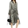 d-iletta Rochie tip fustă din viscoză cu aspect denim d-iletta Rochie tip fustă din viscoză cu aspect denim