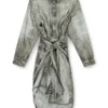 d-iletta Rochie tip fustă din viscoză cu aspect denim d-iletta Rochie tip fustă din viscoză cu aspect denim