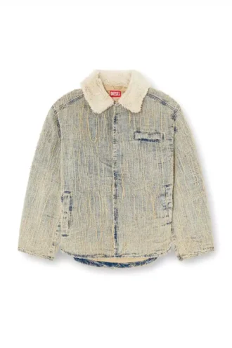 d-ivar-s Jachetă din denim jacquard cu fir plutitor