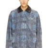 d-ivar-s1 Jachetă din denim bouclé cu imprimeu grafic