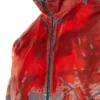 d-krap-fse Jachetă din denim devoré cu logo d-krap-fse Jachetă din denim devoré cu logo