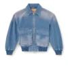 d-kurz Jachetă din denim colorat în model herringbone d-kurz Jachetă din denim colorat în model herringbone