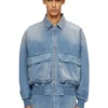 d-kurz Jachetă din denim colorat în model herringbone d-kurz Jachetă din denim colorat în model herringbone