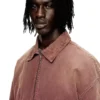 d-kurz Jachetă din denim colorat în model herringbone d-kurz Jachetă din denim colorat în model herringbone