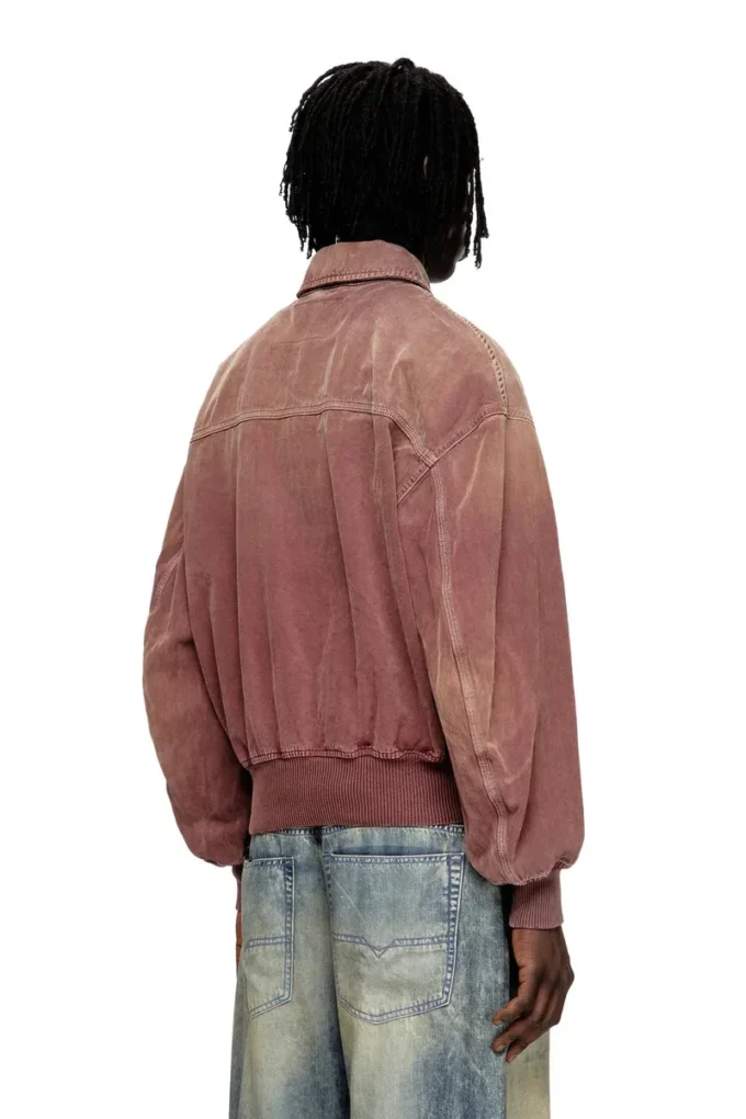 d-kurz Jachetă din denim colorat în model herringbone d-kurz Jachetă din denim colorat în model herringbone