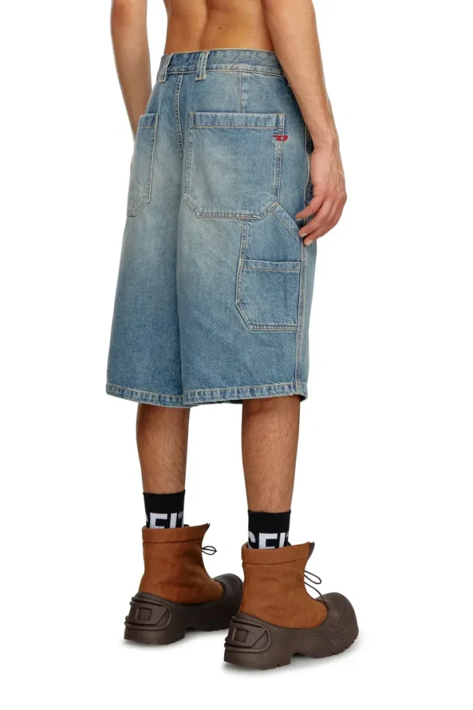d-livery-short Pantaloni scurți utilitari din denim d-livery-short Pantaloni scurți utilitari din denim