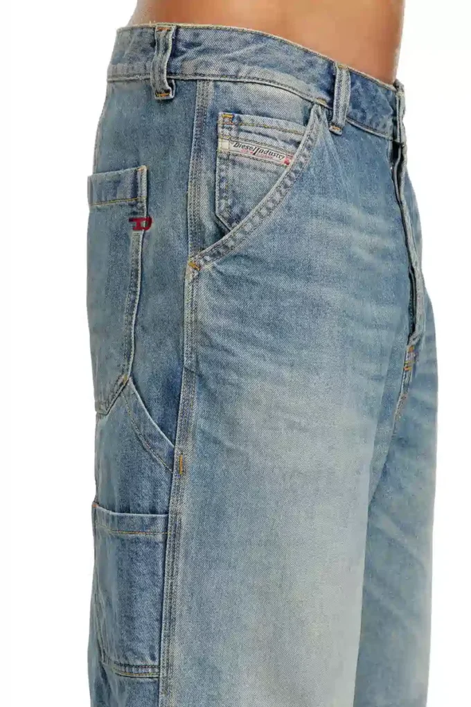 d-livery-short Pantaloni scurți utilitari din denim d-livery-short Pantaloni scurți utilitari din denim