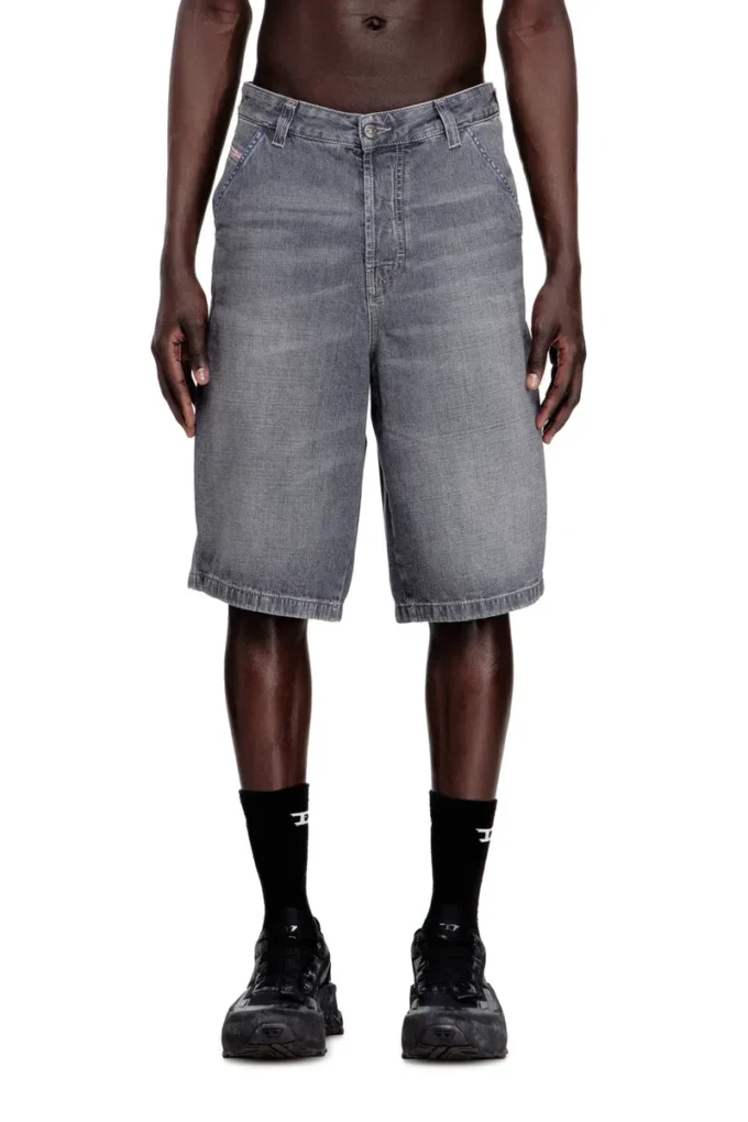 d-livery-w-short Pantaloni scurți din denim cu croială lejeră d-livery-w-short Pantaloni scurți din denim cu croială lejeră