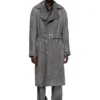 d-matthew-s Trench din denim cu imprimeu d-matthew-s Trench din denim cu imprimeu