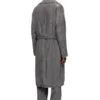 d-matthew-s Trench din denim cu imprimeu d-matthew-s Trench din denim cu imprimeu