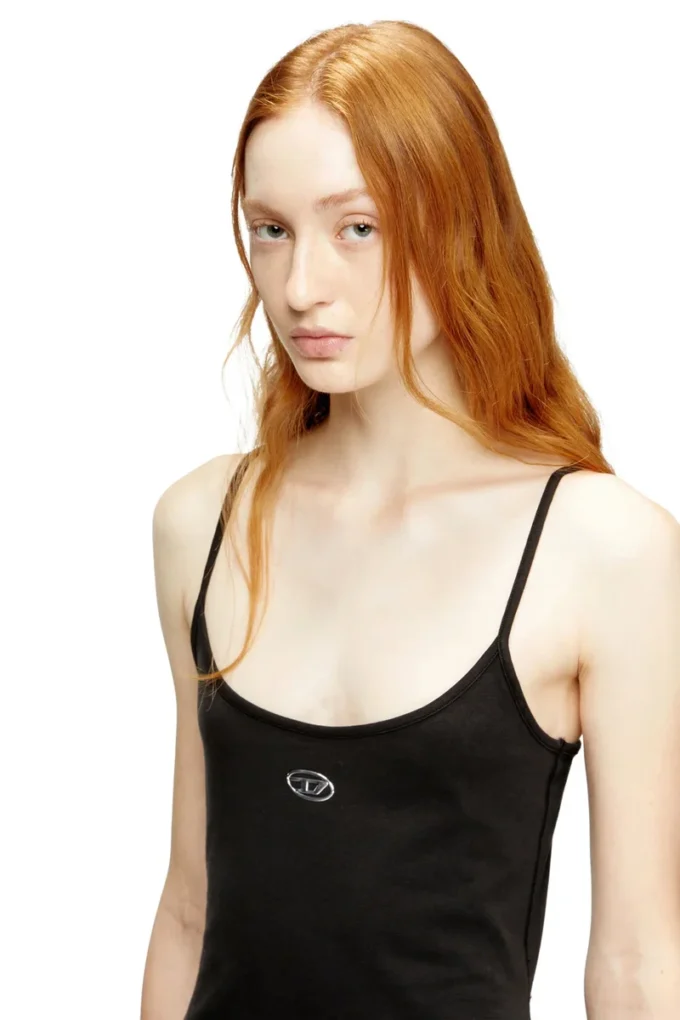d-newhop-od Rochie mini din bumbac cu logo Oval D d-newhop-od Rochie mini din bumbac cu logo Oval D