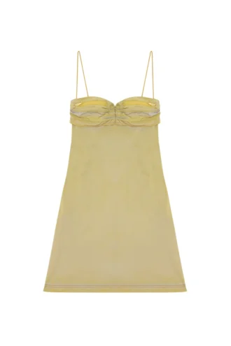 d-ouchy Rochie utilitară scurtă cu efecte decolorate