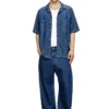 d-paroshort Cămașă de bowling din denim d-paroshort Cămașă de bowling din denim