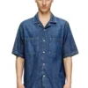 d-paroshort Cămașă de bowling din denim d-paroshort Cămașă de bowling din denim