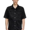 d-paroshort Cămașă de bowling din denim Tencel d-paroshort Cămașă de bowling din denim Tencel