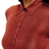d-pol Rochie mini polo cu nasturi în față d-pol Rochie mini polo cu nasturi în față