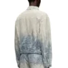 d-ranger Jachetă trucker din denim jacquard Prince of Wales