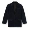 d-reger-d Blazer din denim ușor tratat d-reger-d Blazer din denim ușor tratat