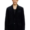 d-reger-d Blazer din denim ușor tratat d-reger-d Blazer din denim ușor tratat