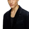 d-reger-d Blazer din denim ușor tratat d-reger-d Blazer din denim ușor tratat