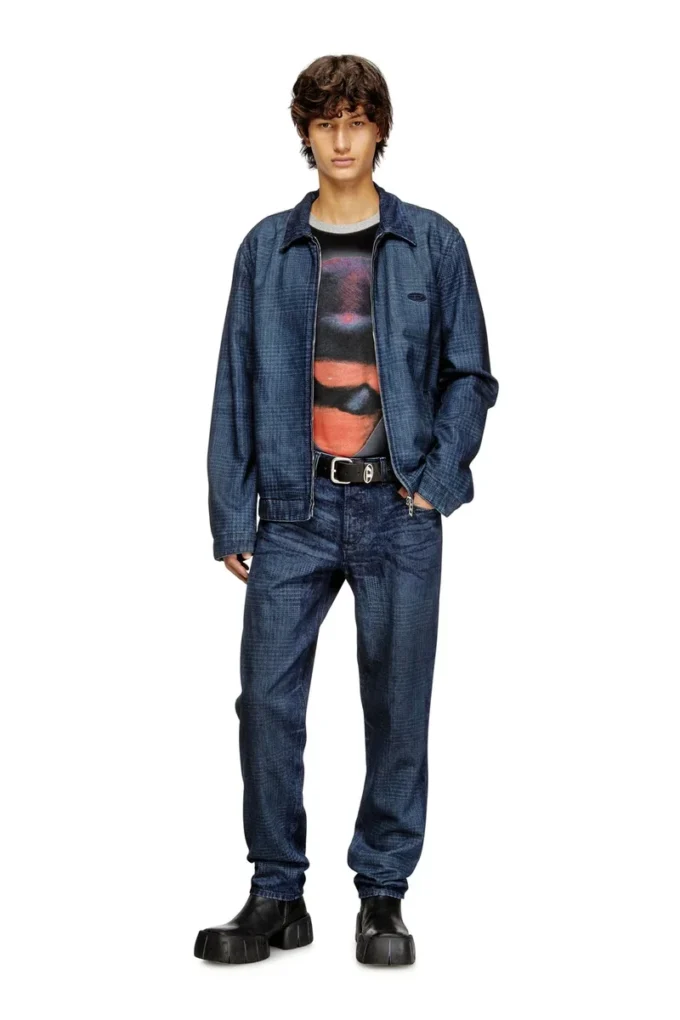 d-roheen-s Jachetă din denim Prince of Wales d-roheen-s Jachetă din denim Prince of Wales