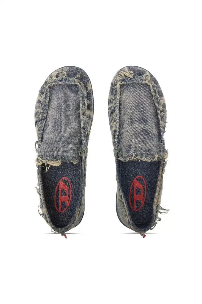 d-shock moc D-Shock – mocasini din denim uzat d-shock moc D-Shock – mocasini din denim uzat