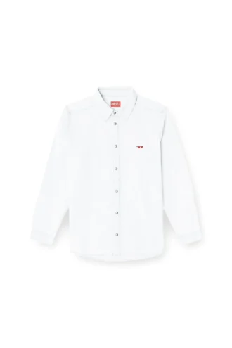 d-simply Cămașă din denim cu efect decolorat