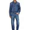 d-simply Cămașă din denim cu logo brodat d-simply Cămașă din denim cu logo brodat
