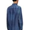 d-simply Cămașă din denim cu logo brodat d-simply Cămașă din denim cu logo brodat