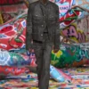 d-simply-fsh Cămașă din denim distresat cu model fagure d-simply-fsh Cămașă din denim distresat cu model fagure