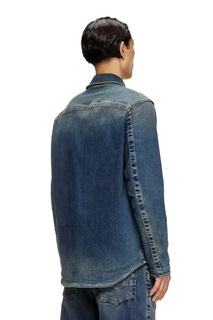 d-simply-re Cămașă cu fermoar din denim Rehab d-simply-re Cămașă cu fermoar din denim Rehab