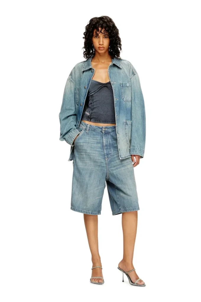 d-stack-u Jachetă din denim în stil utilitar d-stack-u Jachetă din denim în stil utilitar