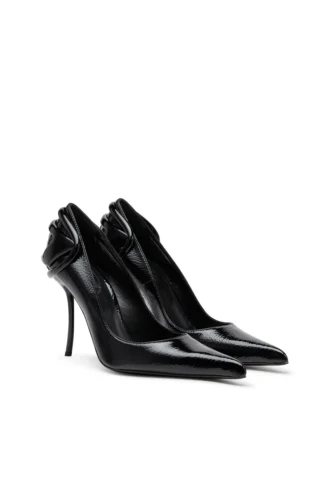 d-ten&half p Pantofi cu toc curbat D-Ten&Half-Glossy
