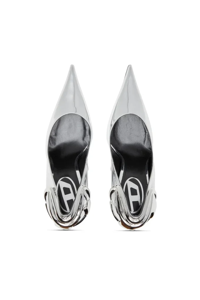 d-ten&half p Pantofi cu toc curbat D-Ten&Half-Metallic d-ten&half p Pantofi cu toc curbat D-Ten&Half-Metallic