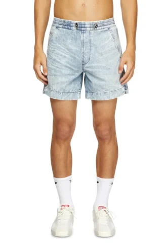 d-tenni-s Pantaloni scurți din denim marmorat d-tenni-s Pantaloni scurți din denim marmorat