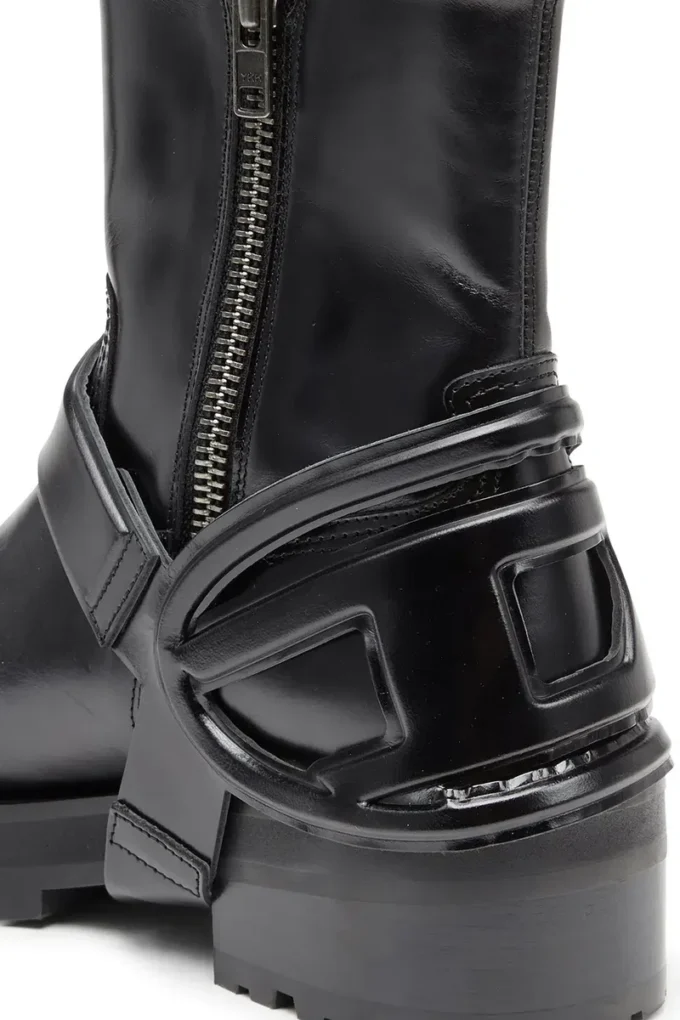 d-texan ch Cizme D-Texan-Harness din piele lustruită