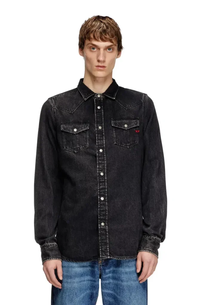 d-vega Cămașă oversize din denim Tencel