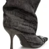 d-venus 90 otk boot Cizme D-Venus-Over-the-knee din denim acoperit