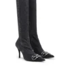 d-venus kb d Cizme D-Venus peste genunchi din denim elastic