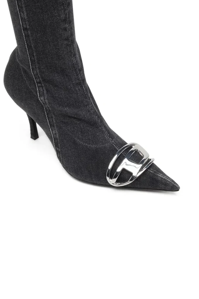 d-venus kb d Cizme D-Venus peste genunchi din denim elastic