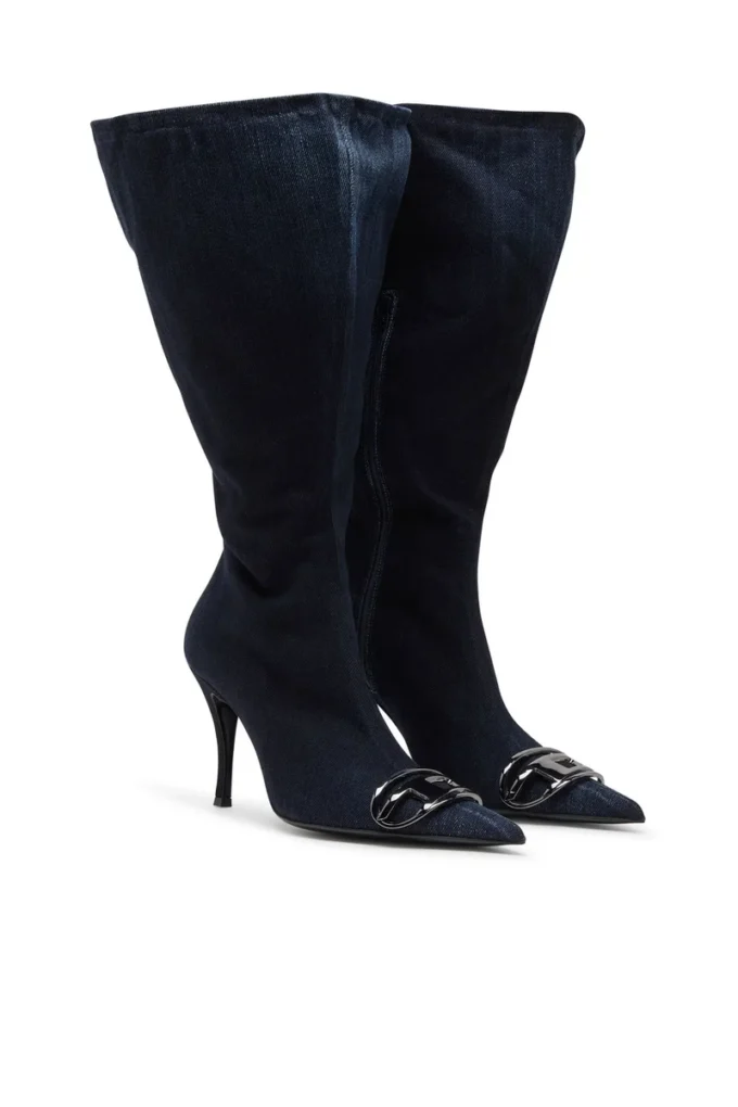 d-venus kb large Cizme D-Venus-Wide până la genunchi din denim d-venus kb large Cizme D-Venus-Wide până la genunchi din denim