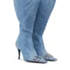 d-venus kb large Cizme D-Venus-Wide până la genunchi din denim d-venus kb large Cizme D-Venus-Wide până la genunchi din denim