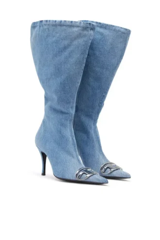 d-venus kb large Cizme D-Venus-Wide până la genunchi din denim