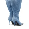 d-venus kb large Cizme D-Venus-Wide până la genunchi din denim d-venus kb large Cizme D-Venus-Wide până la genunchi din denim