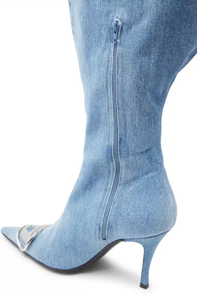 d-venus kb large Cizme D-Venus-Wide până la genunchi din denim d-venus kb large Cizme D-Venus-Wide până la genunchi din denim