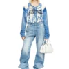 d-venus kb large Cizme D-Venus-Wide până la genunchi din denim d-venus kb large Cizme D-Venus-Wide până la genunchi din denim